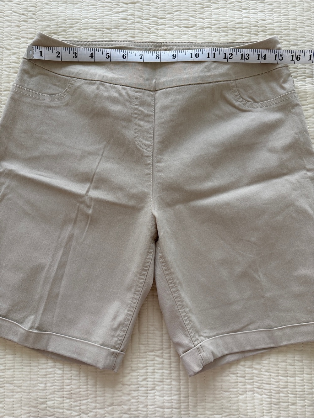 Soft Surroundings Beige Shorts